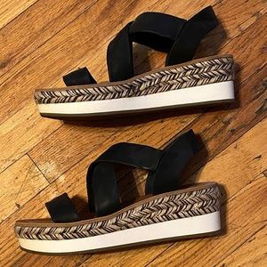 Lucky Brand Johannas flatform sandals size 9.5